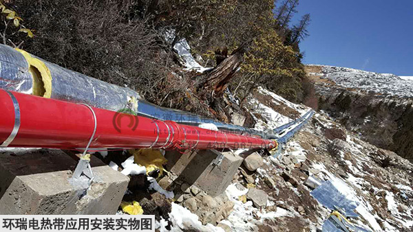 環瑞電熱帶安裝實物圖